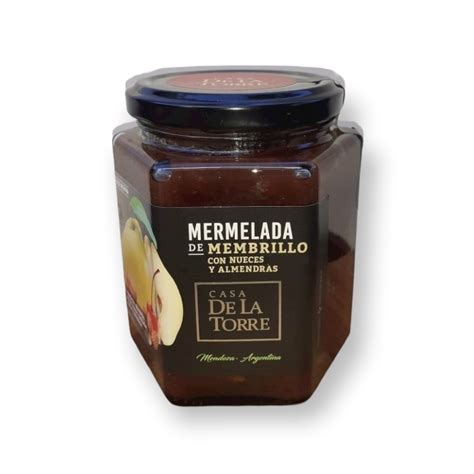 Mermelada De Membrillo Con Nuez Y Almen G Hexag Casa De La Torre