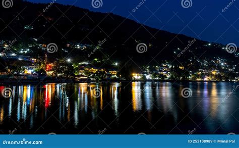 View of Famous Nainital Lake from Lakefront Stock Image - Image of ...