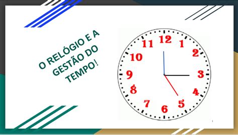 O RELÓGIO E A GESTÃO DO TEMPO Conexão Escola SME