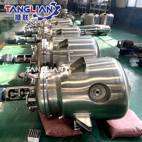 Chemical Gmp Stainless Steel Continuous Stirred Chemical Tank Reactor