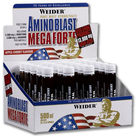 Weider Amino Blast Mega Forte 20 X 25ml