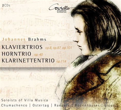 Cov Johannes Brahms Piano Trios No Coviello Classics