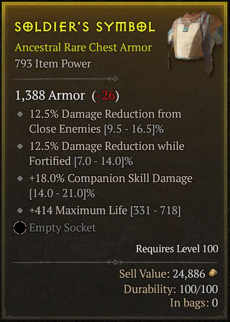 Iso Druid Chest Armor Topic D2jsp