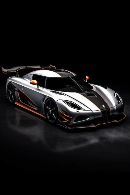 Premium AI Image | koenigsegg ccxr edition on track at Goodwood Festival of Speed