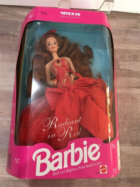 Radiant In Red Barbie Doll Toys R Us Special Edition 1992 Mattel 4113 For Sale Online Ebay