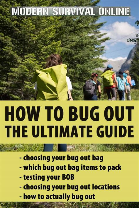 bug   ultimate guide modern survival