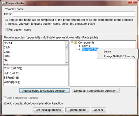 COPASI: Projects/Multistate Model Builder/User Guide
