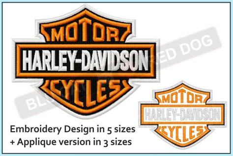 Harley Davidson Motorcycles Embroidery Designs