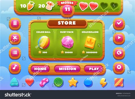 Game Ui Set Images Browse 60497 Stock Photos And Vectors Free Download