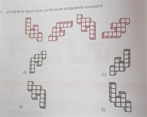 1 Cuál es la figura que continúa en la siguiente sucesión Brainly lat