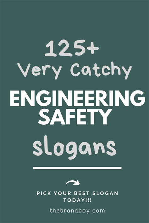 547 Great Engineering Safety Slogans And Taglines Generator Guide