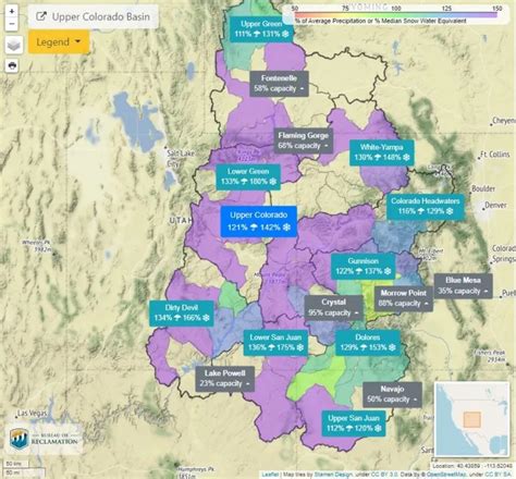 Snowpack at 142% after week of storms in Upper Colorado River Basin ...