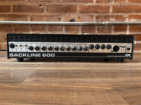 Gk Backline 600 300 Watt Bass Amplifier Head