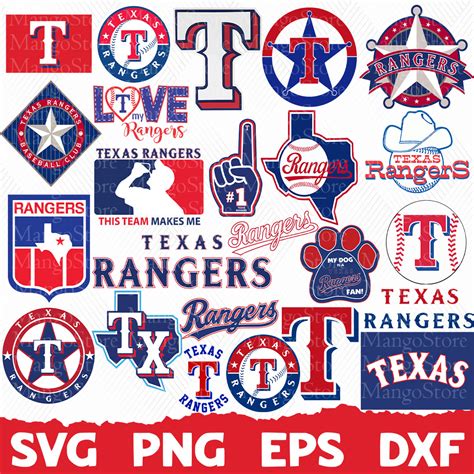 Texas Rangers bundle, Texas Rangers Logo svg, Texas Rangers | Inspire ...