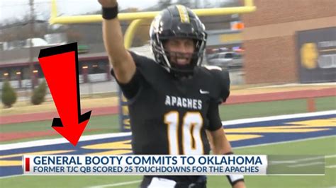 Meet Oklahoma S New Qb General Booty Youtube