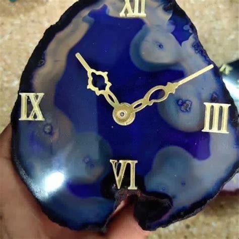 Epoxy Agate Wall Clock At Rs 1000 Piece In Faridabad ID 2852487804088