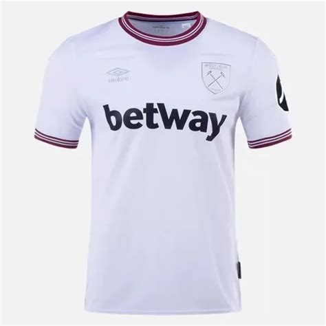 Camisa West Ham Branca 2023 2024 Original Premier League Parcelamento