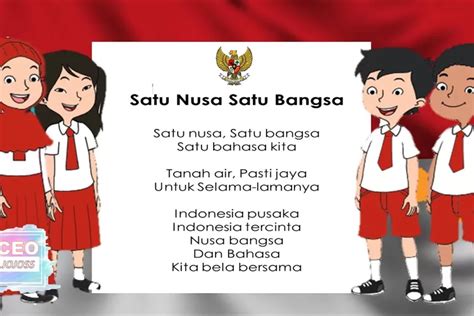 Lirik Lagu Satu Nusa Satu Bangsa, Lagu Nasional - Suara Karya