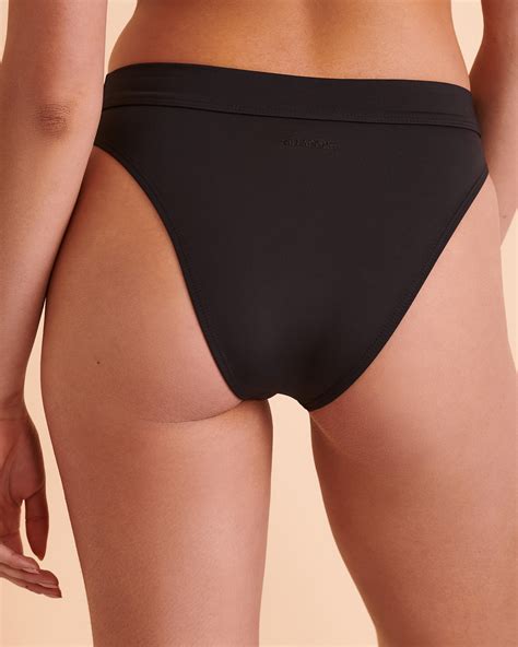 Billabong Sol Searcher Maui Rider High Waist Bikini Bottom Black