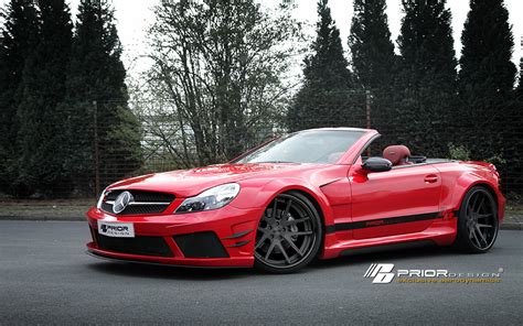 Mercedes Benz Sl R Pd Blackedition V Widebody Prior Design