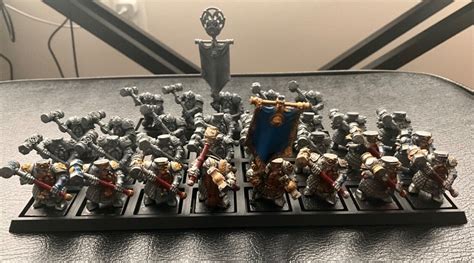 Warhammer 29 Dwarf Hammerers Old World Fantasy EBay