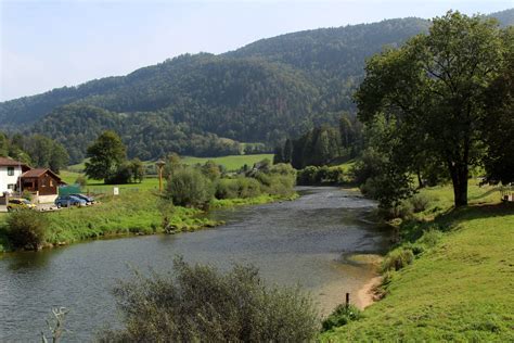 Doubs Fluss River Im Doubstal Tal Des Doubs Im Kanto Flickr