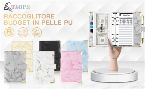 Raccoglitore Notebook A Taope Portadocumenti In Pelle Pu Con