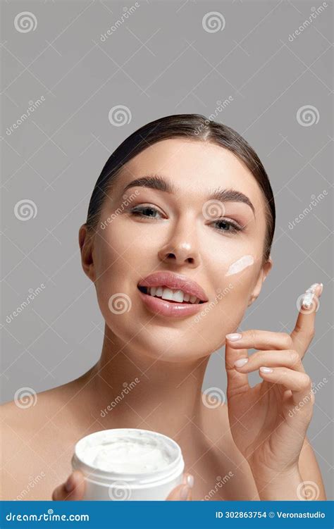 Beauty Woman Face Skin Care Portrait Of Attractive Young Female