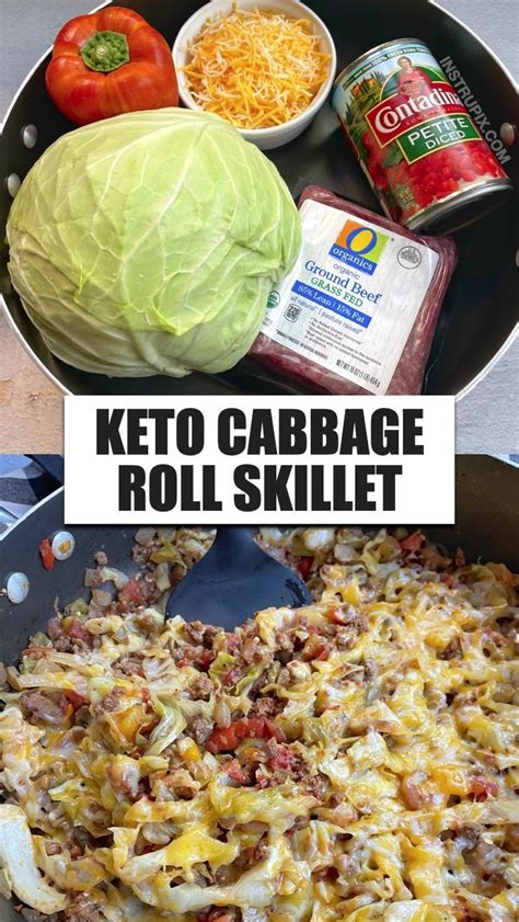 Cabbage Roll Skillet Recipe Healthy Recipes Keto Recipes Easy