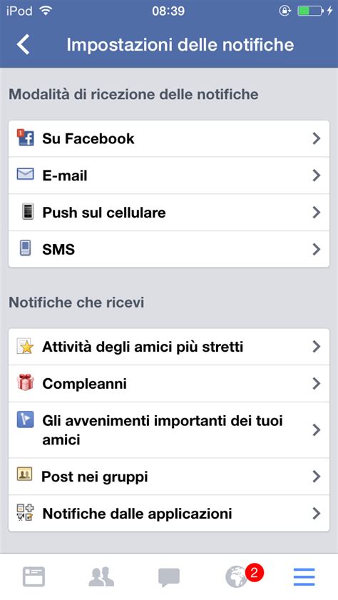 Ecco Come Abilitare Il Suono Per Le Notifiche Facebook Su IPhone