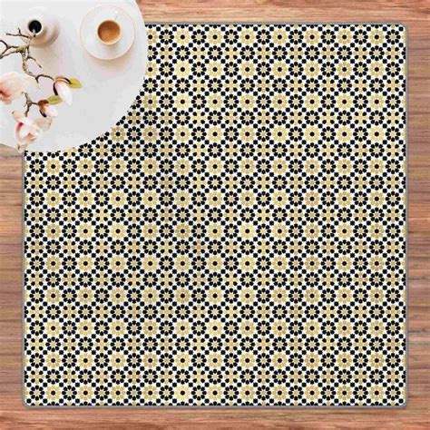 Teppich Orientalisches Muster Mit Goldenen Bl Ten