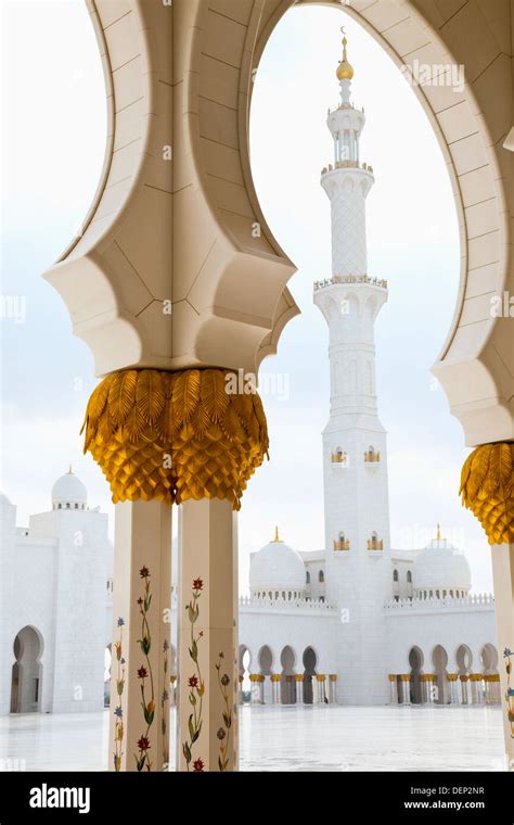 Sheikh Zayed Grand Mosque Abu Dabhi Emirate Of Abu Dhabi Eau