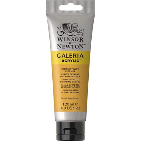 Acr Lico Ml Winsor Newton Tono Amarillo De Cadmio Oscuro