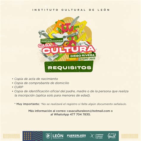 CulturaLeón on Twitter La Casa de la Cultura Diego Rivera te espera