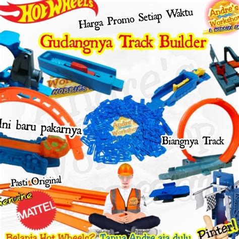 Jual Ready Berkualitas Hotwheels Track Builder Ori Mattel Hot Wheels Track Tikungan Loop