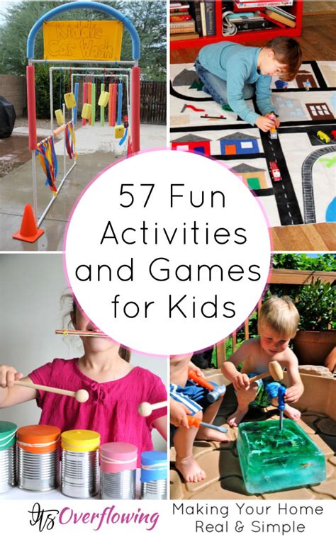 57 Free Fun Activities and Games for Kids That Makes Them Happy • Its ...