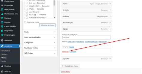 Como Criar E Configurar O Menu E Submenu Do Site Uhost