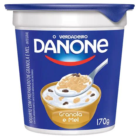 Danone Com Granola - Danone Iogurte Natural Granola - Rappi