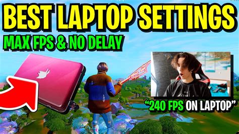 How To Boost Fps Fortnite Season 4 On Laptop 🔧 Max Fps And Stutter Fix Youtube