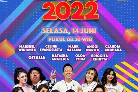 Jadwal Acara RCTI Hari Ini 14 Juni 2022 Saksikan Dahsyatnya 2022