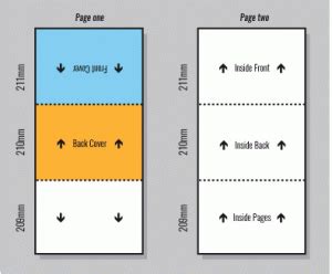 6pp A4 Roll Fold Portrait CMYK Colour Online