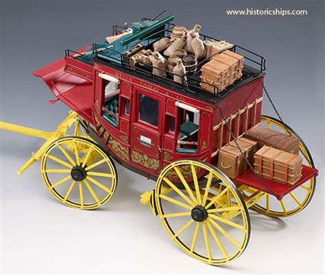 Wells Fargo Stagecoach Model Kit