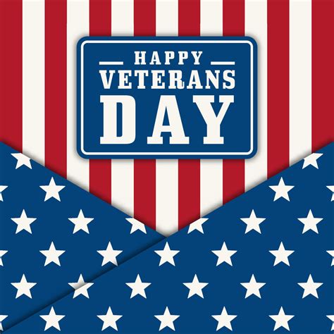 Happy veterans day banner cover design background 11643987 Vector Art at Vecteezy