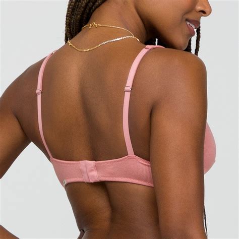 Top Confort Canelado em Algodão Sustentável rosa Jescri Lingerie de