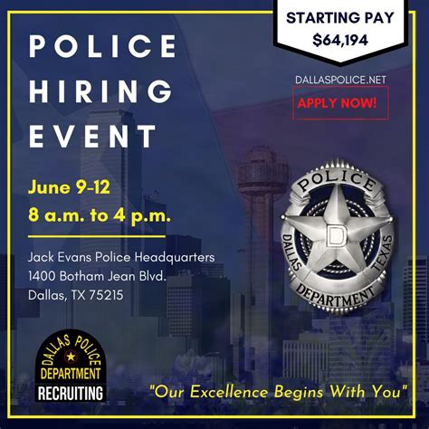 Dallas Police Dept on Twitter: "Be a part of your community! Recruiters ...