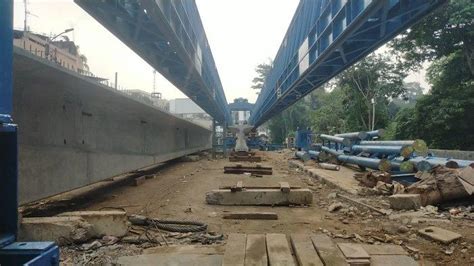 Update Pembangunan Jembatan Otista Kota Bogor Sudah Persen Jadi