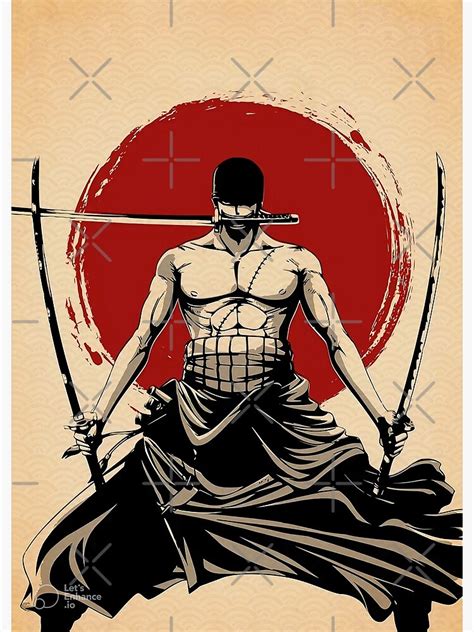 "Zoro One Piece Anime" Poster for Sale by PatelRobles | Redbubble