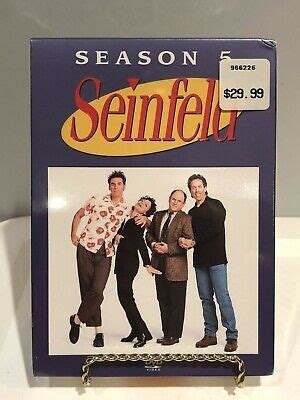 Seinfeld - Season 5 (DVD, 2005, 4-Disc Set) Brand New, Sealed ...