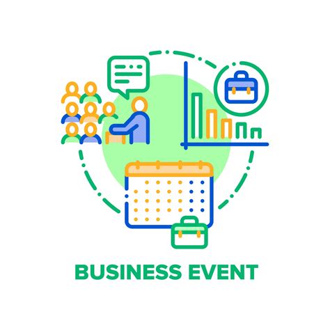 Business Event Vector Concept Color Illustration 19469042 Vector Art at ...