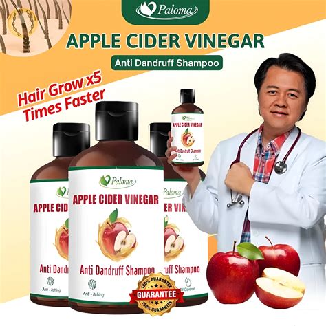 Apple Cider Vinegar Shampoo Paloma Fast Regrowth Hair Thick Loss Anti